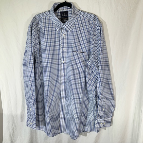 Stafford Other - Men’s Stafford Super Dress Shirt 17.5, 36-37